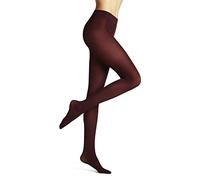 FALKE Pure Matt 50 DEN W Ti semiopaco lisas 1 pieza, Pantimedias Mujer, Rojo Barolo 8596, L