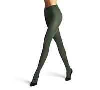 FALKE Pure Matt 50 DEN W Ti semiopaco lisas 1 pieza, Pantimedias Mujer, Verde Hunter Green 7441, M-L