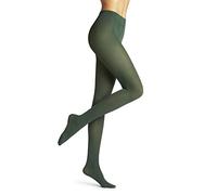 FALKE Pure Matt 50 DEN W Ti semiopaco lisas 1 pieza, Pantimedias Mujer, Verde Hunter Green 7441, M-L