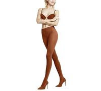 Falke Pure Matt 50 Den W Ti Semiopaco Unicolor 1 Pieza, Medias Mujer, Rojo (Coppercoin 8937), S-M