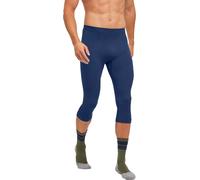 Falke - Ropa interior térmica - 3/4 Tights Warm M Space Blue - Talla S - Azul Azul S
