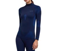 Falke - Ropa interior térmica mujer - Longsleeved Shirt Warm W Space Blue para Mujer - Talla XL - Azul marino Azul marino XL