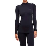 Falke - Ropa interior térmica mujer - W Longsleeved Shirt Turtleneck W Black - Talla XS - Azul Azul XS