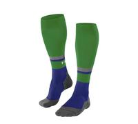 FALKE RU Compression Energy M Kh hilo funcional con compresión 1 par, Calcetines para correr Hombre, Azul Yve 6714 Stripe, 39-42