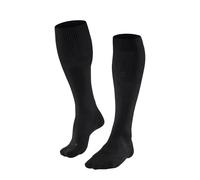 FALKE RU Compression Energy W Kh hilo funcional con compresión 1 par, Calcetines para correr Mujer, Negro Black 3000 - Perímetro de la pantorrilla W1, 39-42
