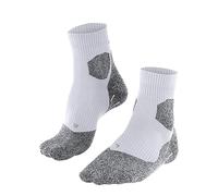 FALKE RU Trail Grip M So hilo funcional antiampollas 1 par, Calcetines para correr Hombre, Blanco White 2000, 46-48