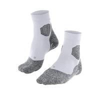 FALKE RU Trail Grip W So hilo funcional antiampollas 1 par, Calcetines para correr Mujer, Blanco White 2000, 39-40
