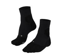 FALKE RU Trail Grip W So hilo funcional antiampollas 1 par, Calcetines para correr Mujer, Negro Black 3000, 35-36