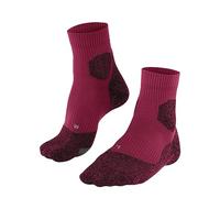 FALKE RU Trail Grip W So hilo funcional antiampollas 1 par, Calcetines para correr Mujer, Rojo Rose 8564, 35-36