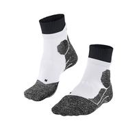 FALKE RU Trail M So hilo funcional antiampollas, Calcetines para correr Hombre, Blanco White 2003, 39-41