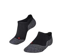 FALKE RU3 Comfort Invisible M In lyocell hilo funcional antiampollas 1 par, Calcetines para correr Hombre, Negro Black-Mix 3010, 44-45