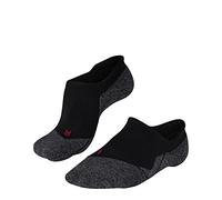 FALKE RU3 Comfort Invisible W In lyocell hilo funcional antiampollas 1 par, Calcetines para correr Mujer, Negro Black-Mix 3010, 37-38