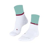 FALKE RU4 Endurance Compression W So algodón hilo funcional con compresión 1 par, Calcetines para correr Mujer, Blanco White 2002, 35-36