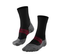 FALKE RU4 Endurance Cool M So hilo funcional antiampollas 1 par, Calcetines para correr Hombre, Negro Black 3008, 44-45