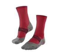 FALKE RU4 Endurance Cool M So hilo funcional antiampollas 1 par, Calcetines para correr Hombre, Rojo Bloody Mary 8177, 42-43