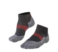 FALKE RU4 Endurance Cool Short M Sso hilo funcional antiampollas 1 par, Calcetines para correr Hombre, Negro Black 3008, 44-45