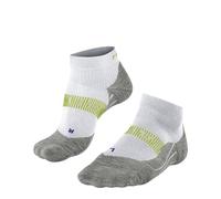 FALKE RU4 Endurance Cool Short M Sso hilo funcional antiampollas 1 par, Calcetines para correr Hombre, Blanco White 2007, 42-43