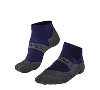 FALKE RU4 Endurance Cool Short M Sso hilo funcional antiampollas 1 par, Calcetines para correr Hombre, Azul Athletic Blue 6451, 44-45