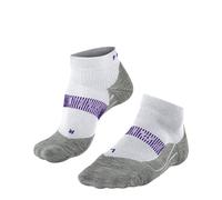 FALKE RU4 Endurance Cool Short W Sso hilo funcional antiampollas 1 par, Calcetines para correr Mujer, Blanco White 2008, 37-38