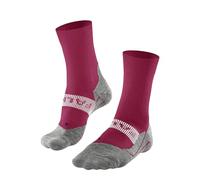 FALKE RU4 Endurance Cool W So hilo funcional antiampollas, Calcetines para correr Mujer, Rojo Rose 8564, 39-40