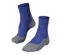 FALKE RU4 Endurance M So algodón antiampollas 1 par, Calcetines para correr Hombre, Azul Athletic Blue 6451, 44-45