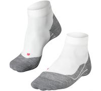 Falke RU4 Endurance Short, calcetines de running, mujer, blanco 37-38 White-Mix