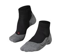 FALKE RU4 Endurance Short M Sso algodón antiampollas 1 par, Calcetines para correr Hombre, Negro Black-Mix 3010, 46-48