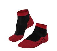 FALKE RU4 Endurance Short M Sso algodón antiampollas 1 par, Calcetines para correr Hombre, Negro Black 3008, 44-45