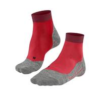 FALKE RU4 Endurance Short M Sso algodón antiampollas 1 par, Calcetines para correr Hombre, Rojo Big Red 8178, 42-43