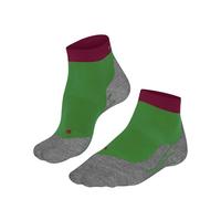 FALKE RU4 Endurance Short W Sso algodón antiampollas 1 par, Calcetines para correr Mujer, Verde Grass Green 7014, 35-36