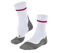 Falke RU4 Endurance W SO Algodón Anti-ampollas 1 Par, Calcetines para correr Mujer, Blanco (White 2820), 35-36