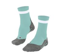 FALKE RU4 Endurance W So algodón antiampollas 1 par, Calcetines para correr Mujer, Azul Fiji 6423, 37-38