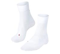 FALKE RU4 Endurance W So algodón antiampollas 1 par, Calcetines para correr Mujer, Blanco White 2000, 41-42