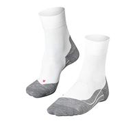 FALKE RU4 Endurance W So algodón antiampollas 1 par, Calcetines para correr Mujer, Blanco White-Mix 2020, 39-40