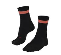 FALKE RU4 Endurance W So algodón antiampollas 1 par, Calcetines para correr Mujer, Negro Black 3002, 35-36