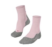 FALKE RU4 Endurance W So algodón antiampollas 1 par, Calcetines para correr Mujer, Rosa Pale Lilac 8086, 39-40