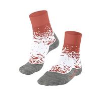 FALKE RU4 Endurance W So algodón hilo funcional antiampollas 1 par, Calcetines para correr Mujer, Blanco White 2008 Trend, 35-36