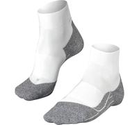 FALKE RU4 Light Performance Short W Sso lyocell hilo funcional antiampollas 1 par, Calcetines para correr Mujer, Blanco White-Mix 2020, 39-40