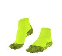 FALKE RU4 Light Performance Short M Sso lyocell hilo funcional antiampollas 1 par, Calcetines para correr Hombre, Amarillo Lightning 1690, 42-43