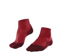 FALKE RU4 Light Performance Short M Sso lyocell hilo funcional antiampollas 1 par, Calcetines para correr Hombre, Rojo Bloody Mary 8177, 42-43