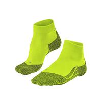 FALKE RU4 Light Performance Short M Sso lyocell hilo funcional antiampollas 1 par, Calcetines para correr Hombre, Verde Matrix 7316, 44-45