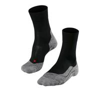 Falke RU4 Wool, calcetines de correr, hombre, negro 44-45 Sort/grå