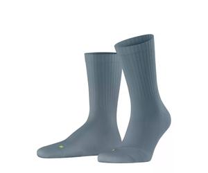 FALKE Run Rib Crew U So algodón hilo funcional lisos 1 par, Calcetines Unisex adulto, Azul Monument 6592, 44-45