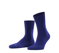 FALKE Run U So algodón lisos 1 par, Calcetines Unisex adulto, Azul Imperial 6065, 39-41
