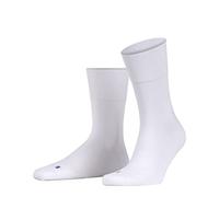 Falke Calcetines Run U Sso de algodón lisos Unisex adulto 1 par Blanco 44-45