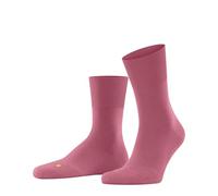 FALKE Run U So algodón lisos 1 par, Calcetines Unisex adulto, Rojo Scampi 8513, 44-45