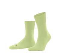 FALKE Run U So algodón lisos 1 par, Calcetines Unisex adulto, Verde Lemon 7498, 35-36