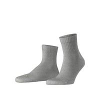 FALKE Run U Sso algodón lisos 1 par, Calcetines Unisex adulto, Gris Light Grey 3400 Rib, 42-43