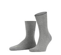 FALKE Run U Sso Algodón Lisos Calcetines, Gris Light Grey 3400, 46-48 Unisex adulto