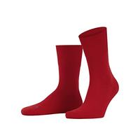 FALKE Run U So algodón lisos 1 par, Calcetines Unisex adulto, Rojo Fire 8150, 35-36